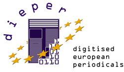 Λογότυπο Dieper - Digitised European Periodicals