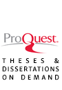 ProQuest Theses and Dissertations On Demand
