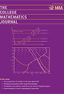 College mathematics journal, The
