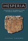 Hesperia: the journal of the American School of Classical Studies at Athens