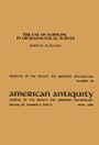 Memoirs of the Society for American Archaeology