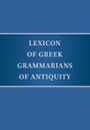 Brill Lexicon of Greek Grammarians of Antiquity