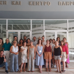 Οι συμμετέχοντες στην εβδομάδα Erasmus και το προσωπικό της ΒΚΠ
